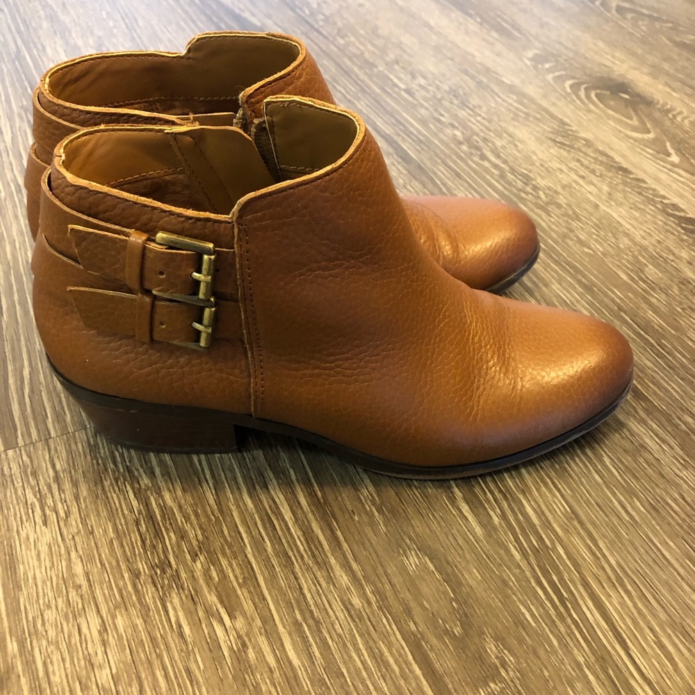 Sam Edelman Tan Ankle Boots